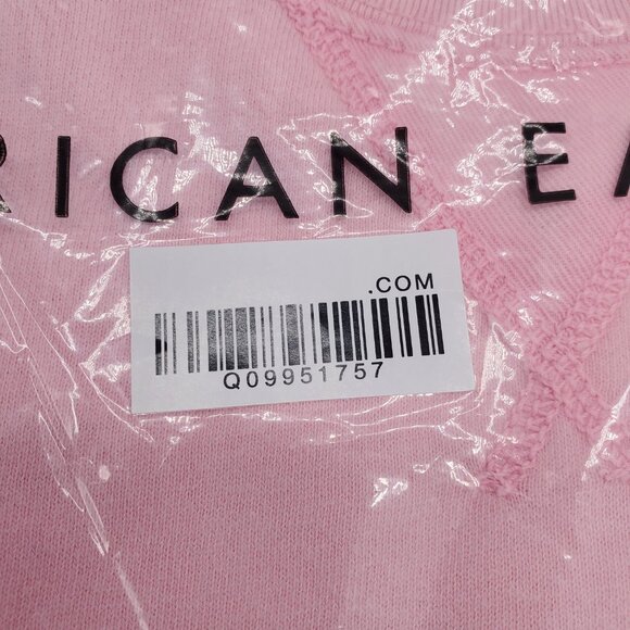 American Eagle x Mean Girls Crew Neck Sweatshirt | On Wednesday We Wear Pink - Picture 4 of 10